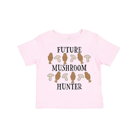 

Inktastic Future Mushroom Hunter- Mushrooms and Morels Gift Toddler Boy or Toddler Girl T-Shirt