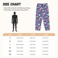 thumbnail image 3 of Balery mushroom Skull rainbow color Pantalones de pijama para mujer, pijamas ultraligeros, pantalones de estar por casa-Medium, 3 of 6