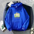thumbnail image 5 of Gibobby Sudadera mujer con cierre, Sudadera con capucha para mujer, con dobladillo irregular, holgada, para (Azul,G), 5 of 5