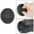 thumbnail image 5 of Lens Cap Bundle - 4 Snap-on Lens Caps for DSLR Cameras Including Nikon, Canon, Sony - 4 Lens Cap Keepers / 1 CamKix, 5 of 5