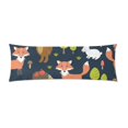thumbnail image 1 of YUSDECOR Forest Animals Body Pillow Pillowcase Pillow Protector Cushion Cover 20x60 Inch, 1 of 2