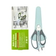 thumbnail image 2 of Dianli 5 in 1 Stainless Steel Kitchen Scissors Heavy Duty Detachable Shears Magnetic Protective Cover Multi Purpose for Cutting Meat Bone Peeling Scaling Nut Cracking Bottle Opening, 2 of 6