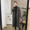 thumbnail image 4 of GIGIYW Autumn Winter 2022 New Style Slouchy Style Knee Length Thickened Sweater Cardigan Women's Loose Medium Length Outerwear, 4 of 4