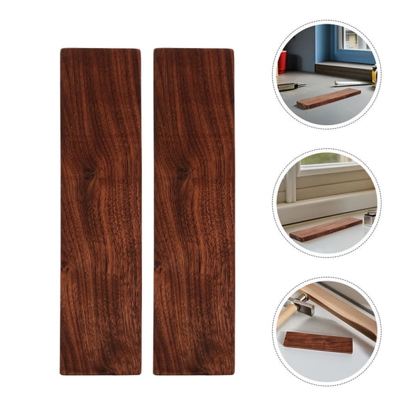 LOLIPPYY 4Pcs Walnut Wood Lumber Board Smooth Surface Hardwood for Whittling Crafts