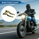 thumbnail image 2 of Palancas de freno y embrague para Yamaha YZF R1 09-14, aleación de aluminio, dorado y negro, 2 of 6
