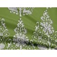 thumbnail image 5 of oneOone Rayon Green Fabric Block Fabric For Sewing Printed Craft Fabric By The Yard 56 Inch Wide-5C, 5 of 5