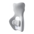 thumbnail image 1 of Xuanheng Memory Foam Waist Support Cushion Compact for Gaming Chair Living Room Home Light Gray A, 1 of 8