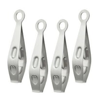 MLINS Stainless Steel Chicken Tweezers for Pet Use Convenient MultiFunctional Hair Removal Silver 4pcs