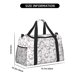 thumbnail image 3 of Disketp Alpacas and Hearts Bolsa de Viaje Tipo Duffle, Bolso de Mano para Fin de Semana para Mujer, Bolsa de Gimnasio Ligera para Hombre, Esencial para Viajes, 3 of 7