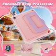 thumbnail image 6 of Kids Shockproof Case for iPad Mini 6/7 8.3", Built-in Handle & Kickstand, 6 of 8