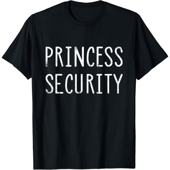 Funny princess security costume for halloween parents T-Shirt