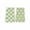 Green, variant on Tunhigl 15.74" × 23.62" Checkered & Floral Cotton Kitchen Towels, Absorbent Streak-Free Waffle Weave Towels, 2 Pack , 7 Color Sets