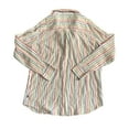 thumbnail image 2 of GAP Women's Long Sleeve Relaxed Fit Linen Collared Button Down Top, 2 of 3