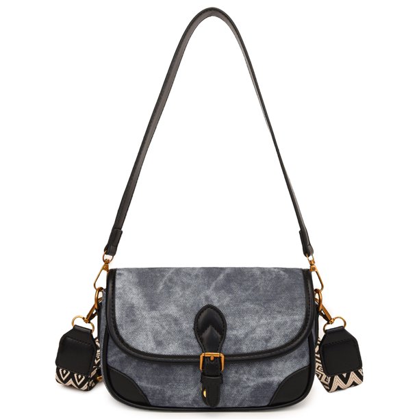 Bolso Hombro para Mujer Informal PU Con Correa Ajustable Cuadrado Pequeño