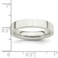 thumbnail image 2 of 925 Sterling Silver 4mm Comfort Fit Flat Band Ring Size 12, 2 of 6