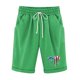 thumbnail image 1 of Pantalones Cortos Casuales para Mujer Día de la Independencia Impreso Elástico de la Cintura, Pantalones Cortos de Verano para Mujeres, 1 of 4