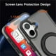 thumbnail image 3 of Funda Soyeacrg para iPhone 16 Pro Max/16 Pro/16 Plus/16, compatible con MagSafe, ultradelgada, elegante, ligera, de cuero antiarañazos con soporte giratorio de 360°, verde, 16, 3 of 7