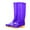 01 Purple, variant on Awdenio Women's Outdoor Shoes , Adult High-top Non-slip and Rain Boots with Velvet and Wear-resistant