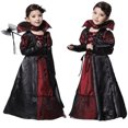 thumbnail image 4 of Vestido de vampiro para niñas, disfraz de novia fantasma gótica, disfraz de vampiro, diablo y murciélago para Halloween, ropa de carnaval vampírica, 4 of 4