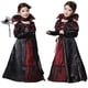 thumbnail image 3 of Vestido de Halloween de vampiro para niña, disfraz de novia fantasma gótica, disfraz de vampiro, princesa, reina, traje de carnaval, ropa negra y roja, 3 of 4