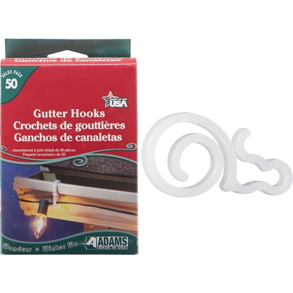 Adams Christmas 2460-99-1645 Gutter Hook,