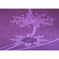 thumbnail image 1 of Ahgly Company Machine Washable Indoor Rectangle Transitional Crimson Purple Area Rugs, 5' x 7', 1 of 7