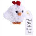 thumbnail image 2 of Figura de Pollo de Ganchillo, Muñeca de Animal Positiva de Ganchillo, Juguete de Punto Suave, Regalo de Aliento, 2 of 10