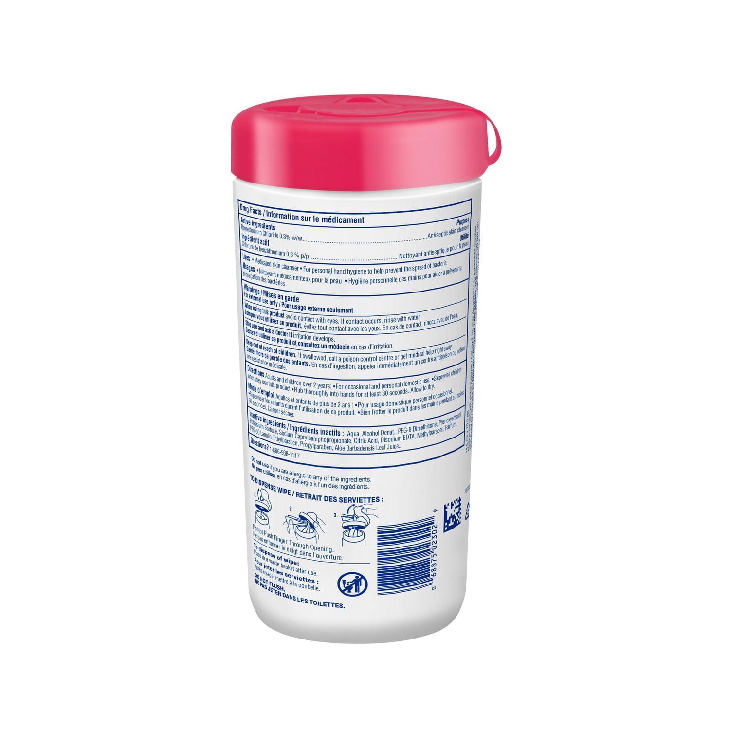 Wet Ones Antibacterial Hand Wipes, Fresh Scented Wet Wipes, 40 Wet wipes