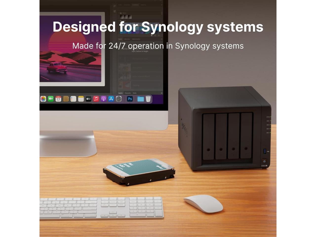 Synology HAT3310 12TB Plus Series SATA III 3.5" Internal NAS HDD (HAT3310-12T)
