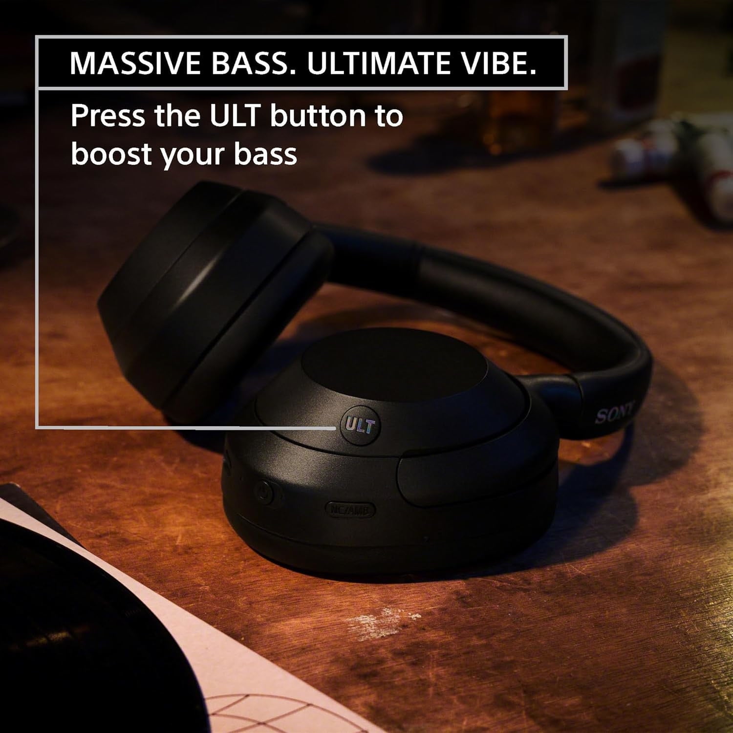 Sony ULT WEAR Noise Canceling Wireless Headphones Massive Sony ULT WEAR Noise Canceling Wireless Headphones Massive