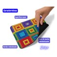 thumbnail image 5 of SVART Mouse Pad diseño de Tejido Colores arcoiris MD2, 22*18 cm, 5 of 5