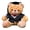 Pink collar, variant on Degree Achievement Plush Bear With Removable Hat Graduation Souvenir Bear Gift For Students Teacher