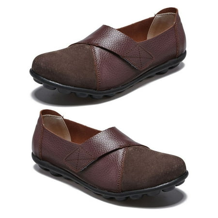 

JUST CLEARANCE Printed Leather Casual Shoes Comfortable And Breathable Home Office Shopping Casual Durable Women s Shoes