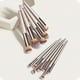 thumbnail image 3 of Set de brochas de maquillaje HUOGUO Champagne Gold Eye 12 brochas, 3 of 5