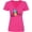 Hot Pink, variant on Inktastic Aloha- in Cursive with Pineapple Rainbow Colors Women's V-Neck T-Shirt