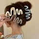 thumbnail image 4 of Dopamina-Pinza para el pelo para mujer y niña, horquilla para cola de caballo, Color cremoso, línea de onda geométrica, garra para el pelo, accesorios para el cabello, 4 of 4