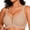 Complexion, variant on Women Wireless Bra Jelly Cup Wave-Neck Mesh Cut-Out Breathable Stable Support Daily Yoga Wear White 34 (M)