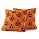 thumbnail image 1 of Cubierta Almohada Halloween 2 Piezas 18x18 Pulgadas Tapa Cojín () Naranja, 1 of 8