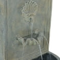 thumbnail image 5 of Sunnydaze Seaside Outdoor Wall Fountain with Electric Pump - 27" H - French Limestone, 5 of 8