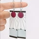 thumbnail image 4 of Pendientes de Tanjiro Pendientes Hanafuda de Kamado Tanjirou para regalo de anime, 4 of 5
