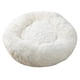 thumbnail image 5 of Cama redonda y acogedora para mascotas, ideal para gatos y perros, de 50 cm de diámetro. Blanco, 5 of 8