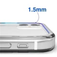thumbnail image 2 of Funda De Silicona Transparente Parachoques Para iPhone 14 13 12 11 Pro max 14Plus Xs XR 7Plus 6Plus, 2 of 3