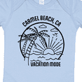 thumbnail image 4 of Inktastic Summer Vacation Mode Carmel Beach California Boys or Girls Baby Bodysuit, 4 of 5