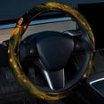 thumbnail image 2 of Fireflies 14.5 Inch Printing PVC Leather Steering Wheel Cover Auto Accessories, 2 of 6