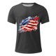 thumbnail image 5 of Camisetas de Manga Larga para Hombres Imprimir Casual Cuello Redondo Camiseta de Manga Corta, Camisetas de Manga Larga para Hombres Algodón, 5 of 5