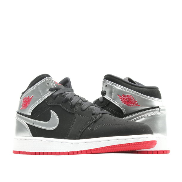 Nike Air Jordan 1 Mid (GS) Big Kids Basketball Shoes Size 4