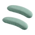 thumbnail image 4 of veasfak Office Chair Armrest Covers Removable Comfortable Elastic Protective Sleeve Machine Washable Slipcovers Arm Rest Covering green, 4 of 9