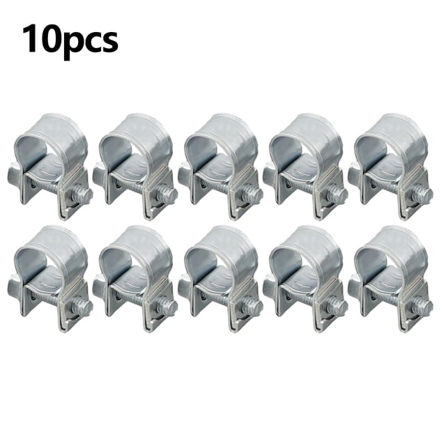 Mini Hose Clips Nut and Bolt Fuel Line Clamps Petrol Pipe Diesel Air Small Clamp