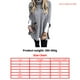 thumbnail image 4 of Minnieouse Suéter chal cómodo a prueba de viento Tippet tejido ocio Casual bufanda elegante suéter Otoño Invierno calle suelta Accesorios de disfraces Gris XXXL Minnieouse AP014315-06, 4 of 6