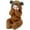 Bear - Brown, variant on One Piece Romper Hooded Fleece Onesie Jumper for Baby, Bear Blue 12-18 Mos
